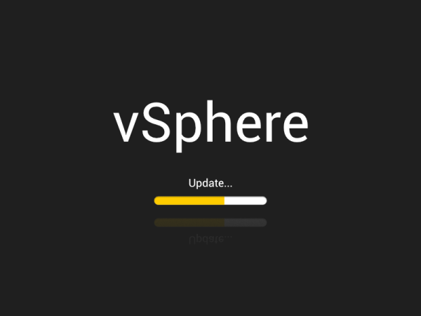Upgrading vSphere. Product from VMware, is already in version 7.