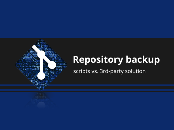 Git Repository Backup: third-party software or your own script