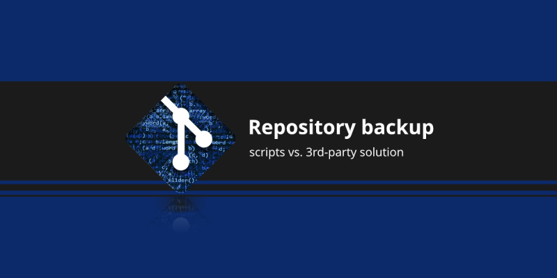 Git Repository Backup: third-party software or your own script