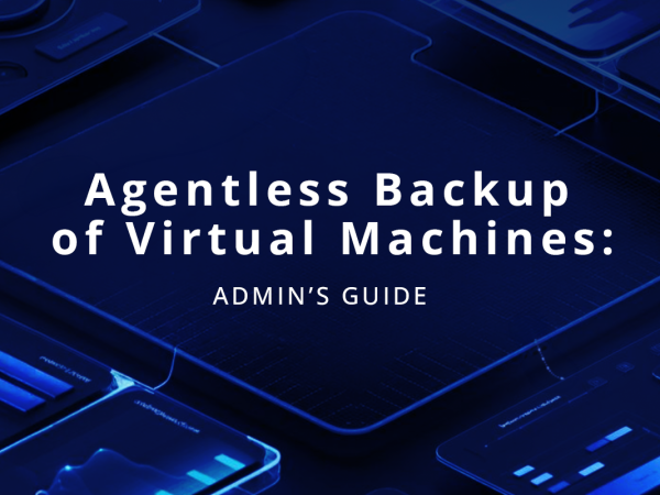 Agentless Backup of Virtual Machines: An Administrator’s Guide