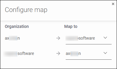 A repository‑mapping panel for faster recovery within the same or a new Git organization.
