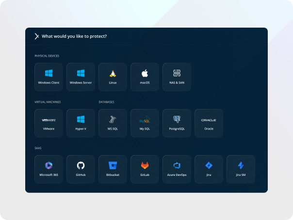 Backup software