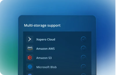 Multi-storage support