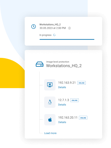 Xopero ONE Endpoint backup