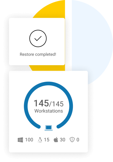 Xopero ONE Endpoint recovery