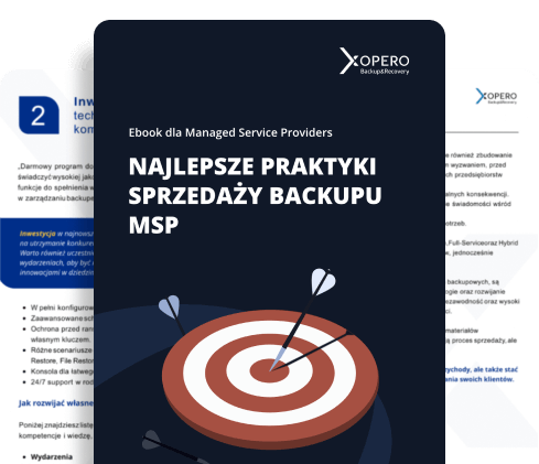 Najlepsze praktyki sprzedaży backupu dla MSP